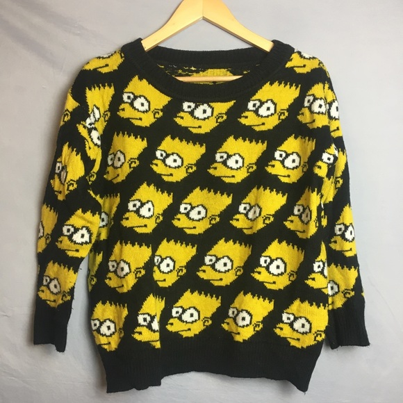 Sweaters - Bart Simpson Sweater